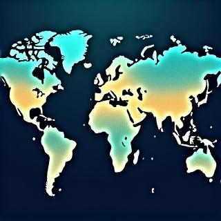 Global international shipping network coverage